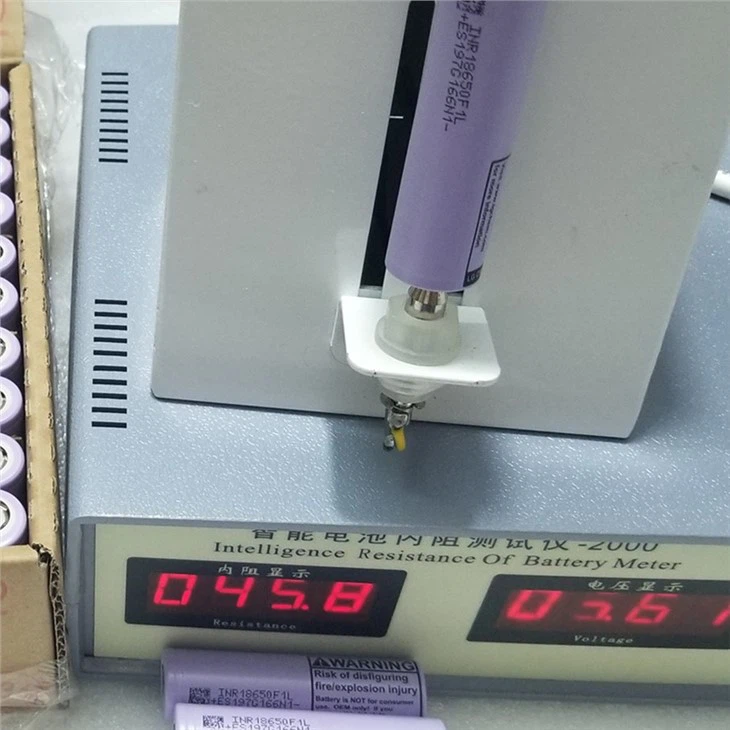 test LG INR18650F1L 18650 F1L 3350mAh 3.7V battery